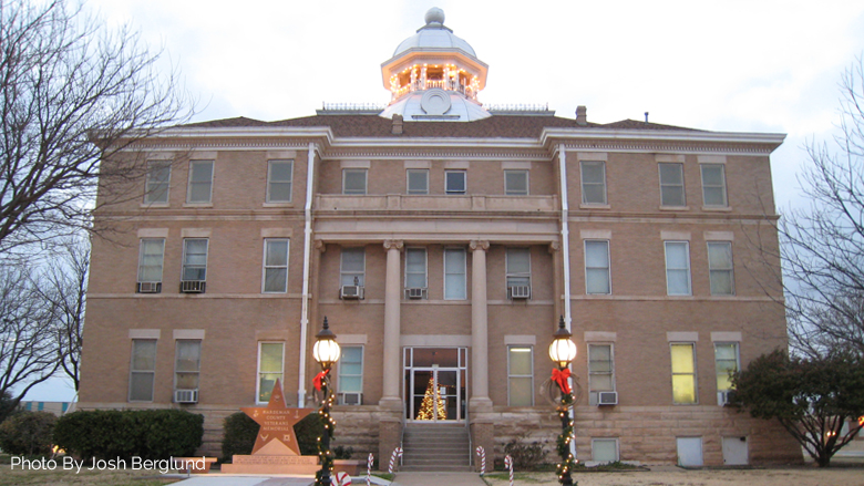 Courthouse at Christmas